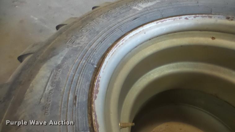 image for item BU9357 (2) Alliance 700/50-22.5 tires and wheels