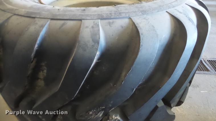 image for item BU9357 (2) Alliance 700/50-22.5 tires and wheels