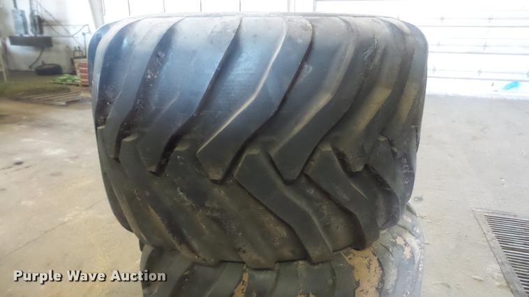 image for item BU9357 (2) Alliance 700/50-22.5 tires and wheels