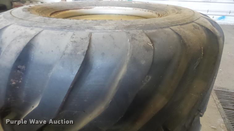 image for item BU9357 (2) Alliance 700/50-22.5 tires and wheels