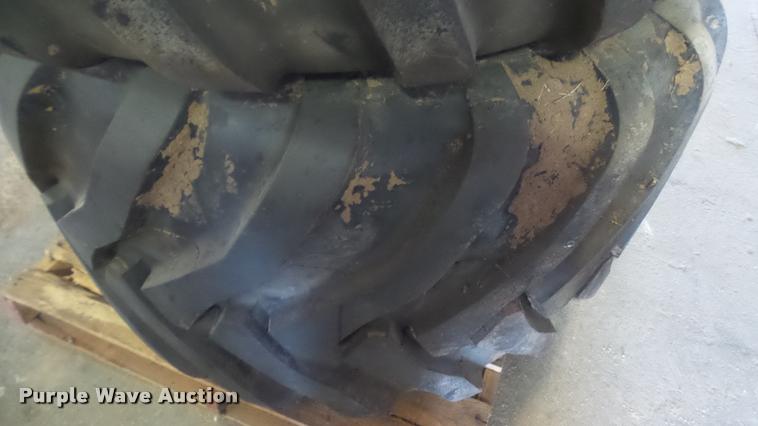 image for item BU9357 (2) Alliance 700/50-22.5 tires and wheels