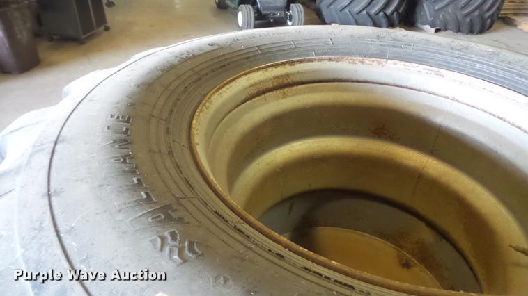 image for item BU9370 (2) Alliance 700/50-22.5 tires and wheels