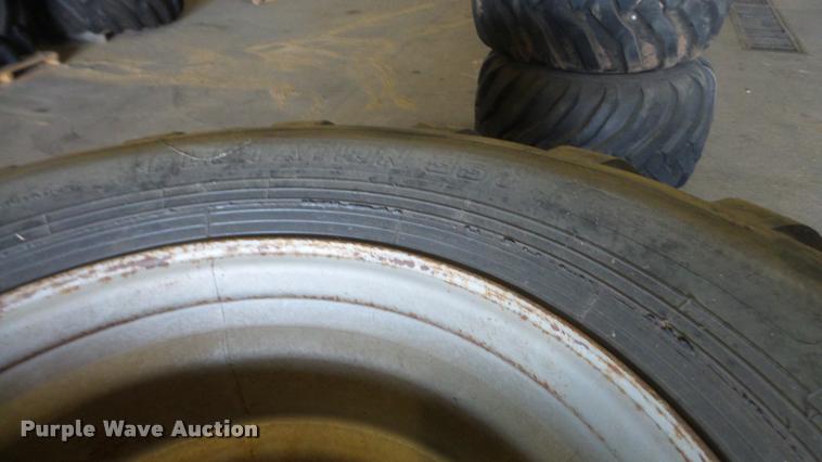 image for item BU9370 (2) Alliance 700/50-22.5 tires and wheels