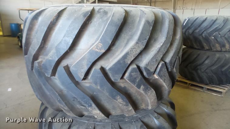 image for item BU9370 (2) Alliance 700/50-22.5 tires and wheels