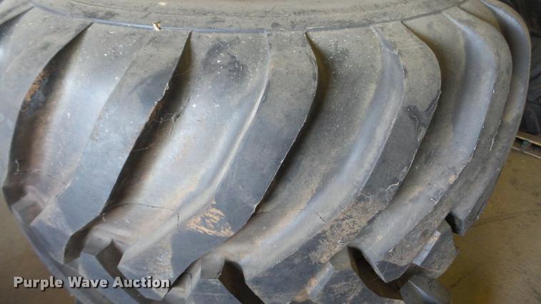 image for item BU9370 (2) Alliance 700/50-22.5 tires and wheels