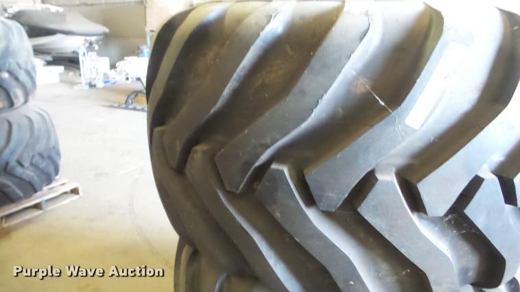 image for item BU9370 (2) Alliance 700/50-22.5 tires and wheels