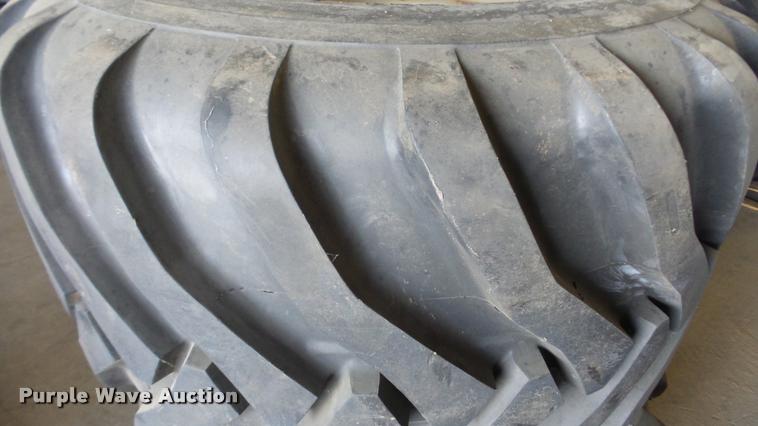 image for item BU9371 (2) Alliance 700/50-22.5 tires and wheels