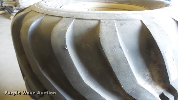 image for item BU9371 (2) Alliance 700/50-22.5 tires and wheels