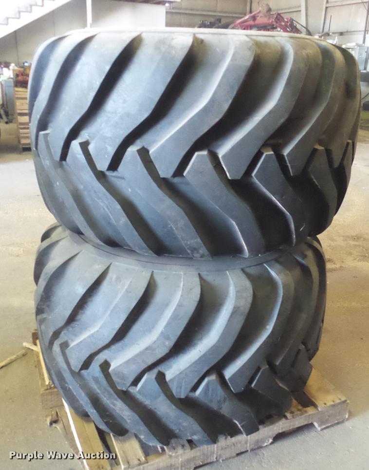 image for item BU9372 (2) Alliance 700/50-22.5 tires and wheels