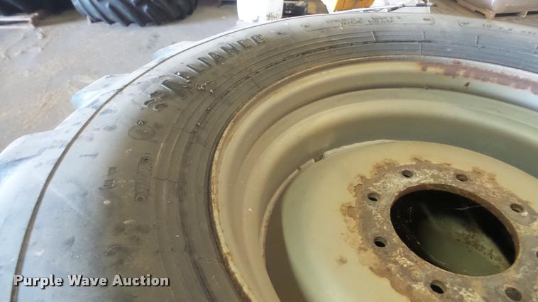 image for item BU9372 (2) Alliance 700/50-22.5 tires and wheels