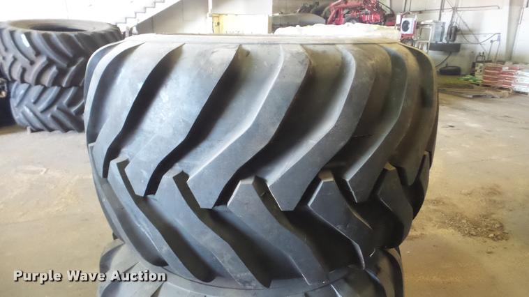 image for item BU9372 (2) Alliance 700/50-22.5 tires and wheels