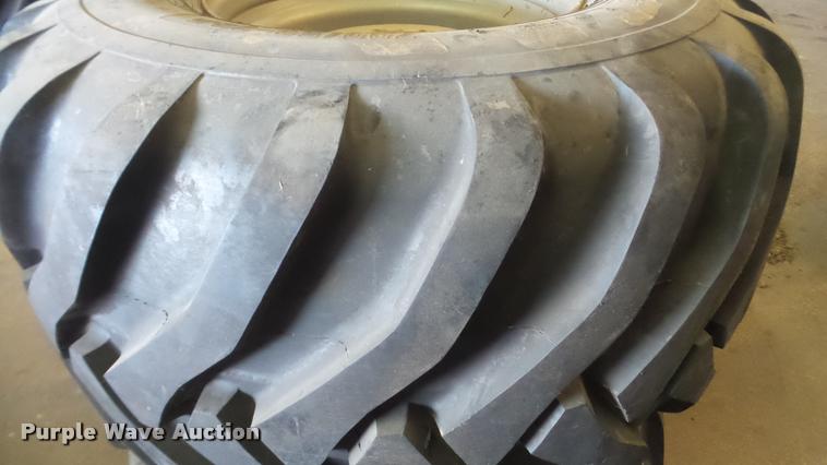 image for item BU9372 (2) Alliance 700/50-22.5 tires and wheels