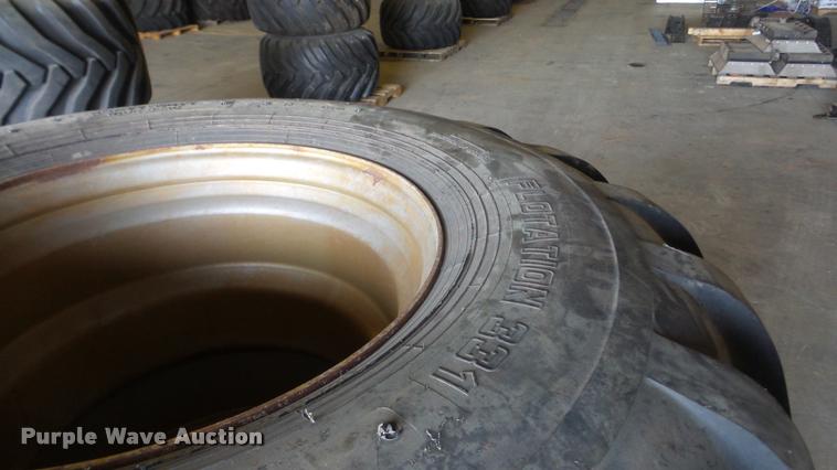 image for item BU9374 (2) Alliance 700/50-22.5 tires and wheels