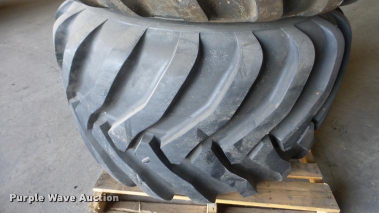 image for item BU9374 (2) Alliance 700/50-22.5 tires and wheels