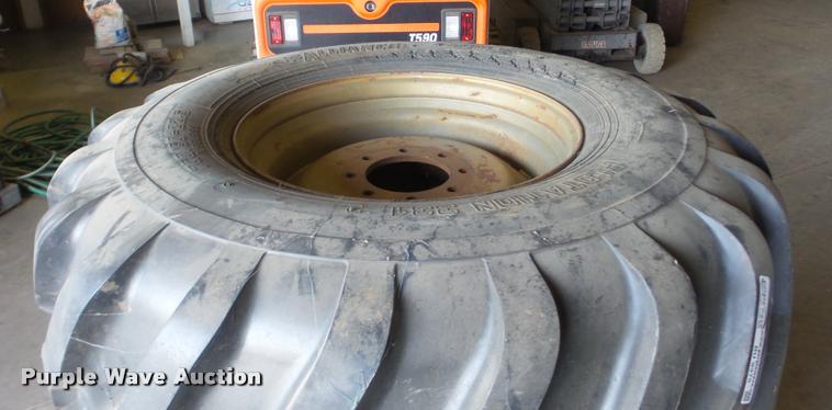 image for item BU9375 (2) Alliance 700/50-22.5 tires and wheels