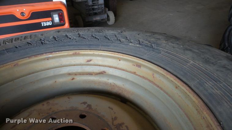 image for item BU9375 (2) Alliance 700/50-22.5 tires and wheels