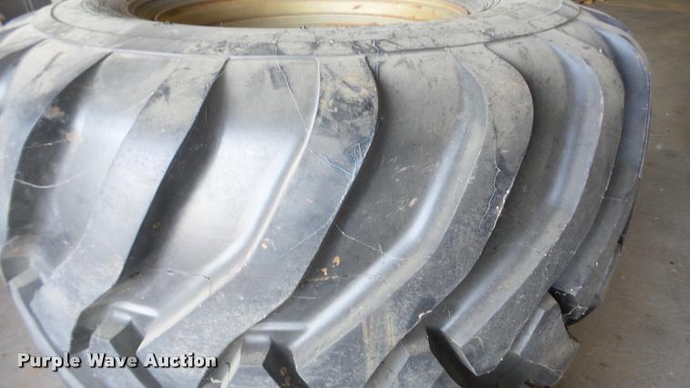 image for item BU9375 (2) Alliance 700/50-22.5 tires and wheels