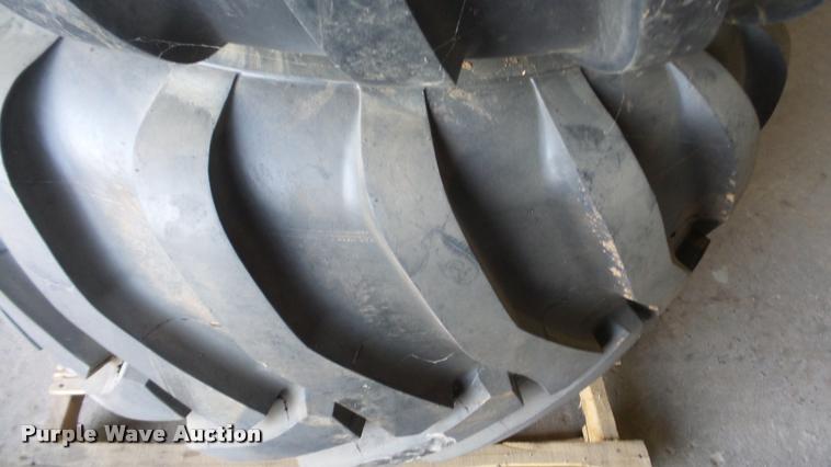 image for item BU9375 (2) Alliance 700/50-22.5 tires and wheels