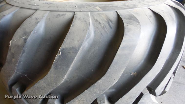 image for item BU9375 (2) Alliance 700/50-22.5 tires and wheels