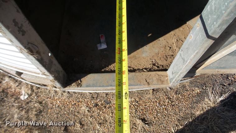 image for item DA0264 Galvanized steel bottom hopper bin