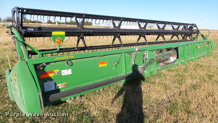 image for item DA2067 2011 John Deere 630F HydraFlex head