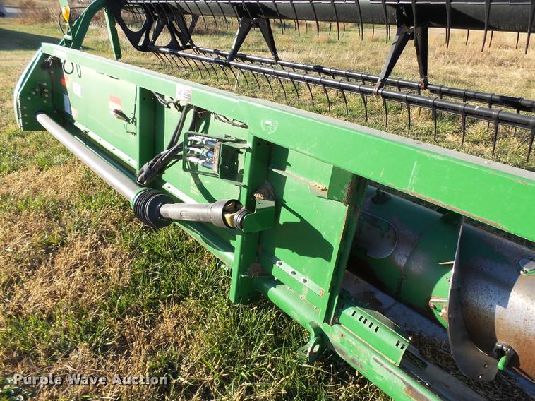 image for item DA2067 2011 John Deere 630F HydraFlex head