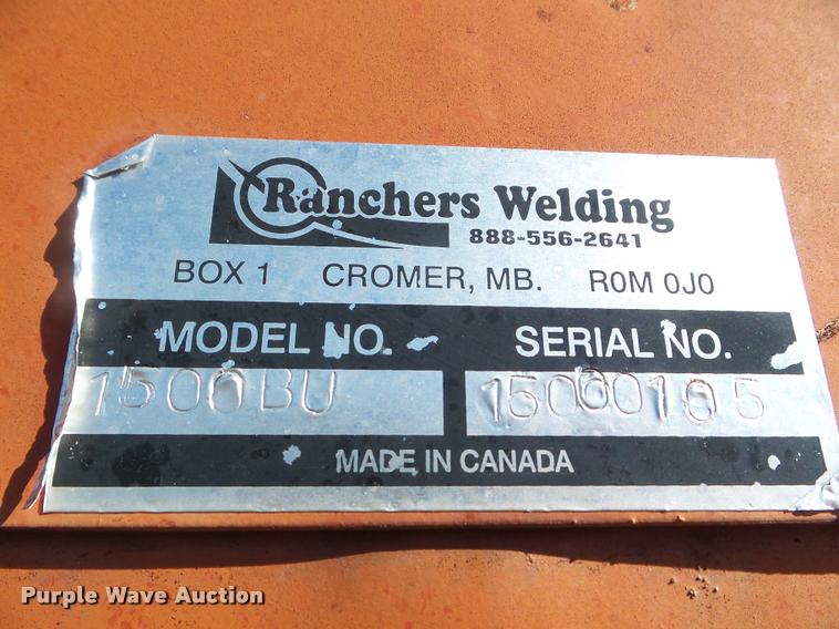 image for item DA7552 Ranch Welding self feeder