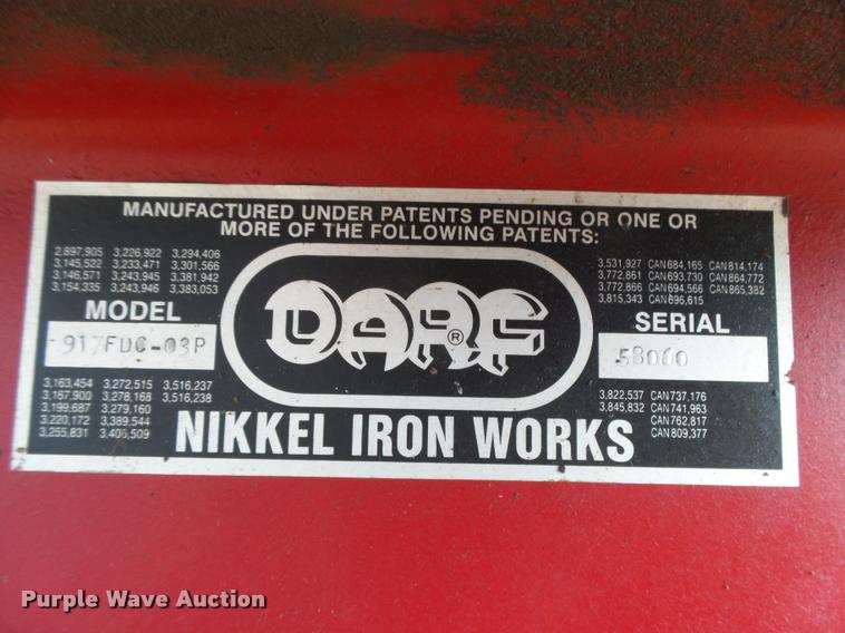 image for item DB1835 Darf 917FDC-03P hay rake