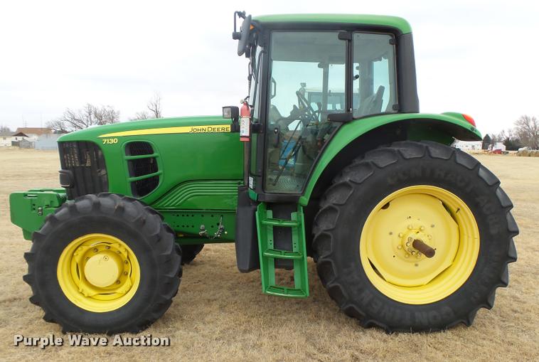 image for item DB1845 2008 John Deere 7130 MFWD tractor