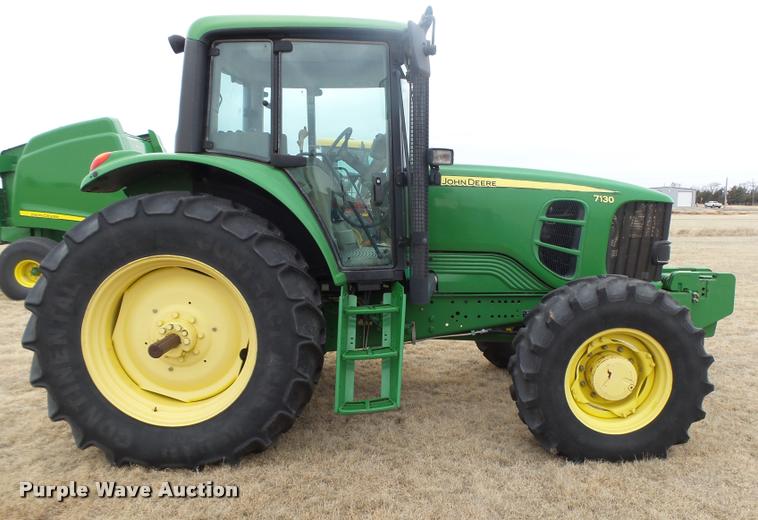 image for item DB1845 2008 John Deere 7130 MFWD tractor