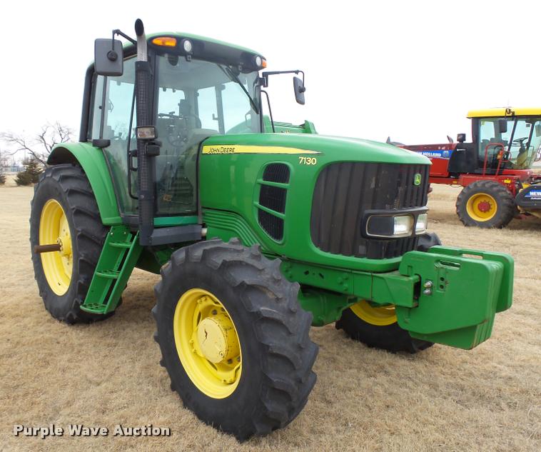 image for item DB1845 2008 John Deere 7130 MFWD tractor
