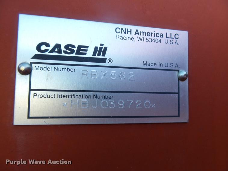 image for item DB1851 2005 Case IH RBX562 round baler