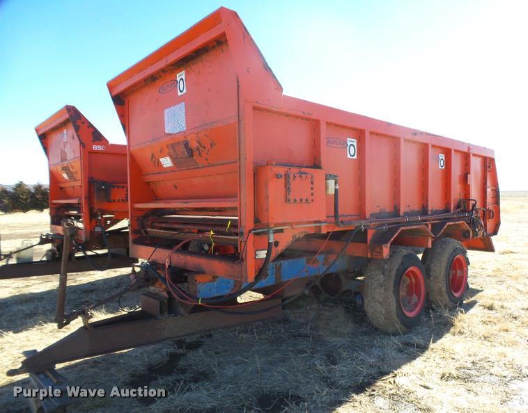 image for item DB1853 Butler Oswalt 650 manure spreader