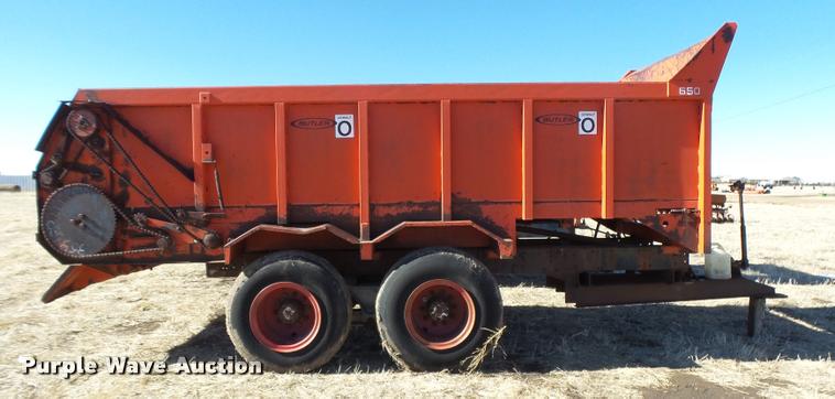image for item DB1854 Butler Oswalt 650 manure spreader