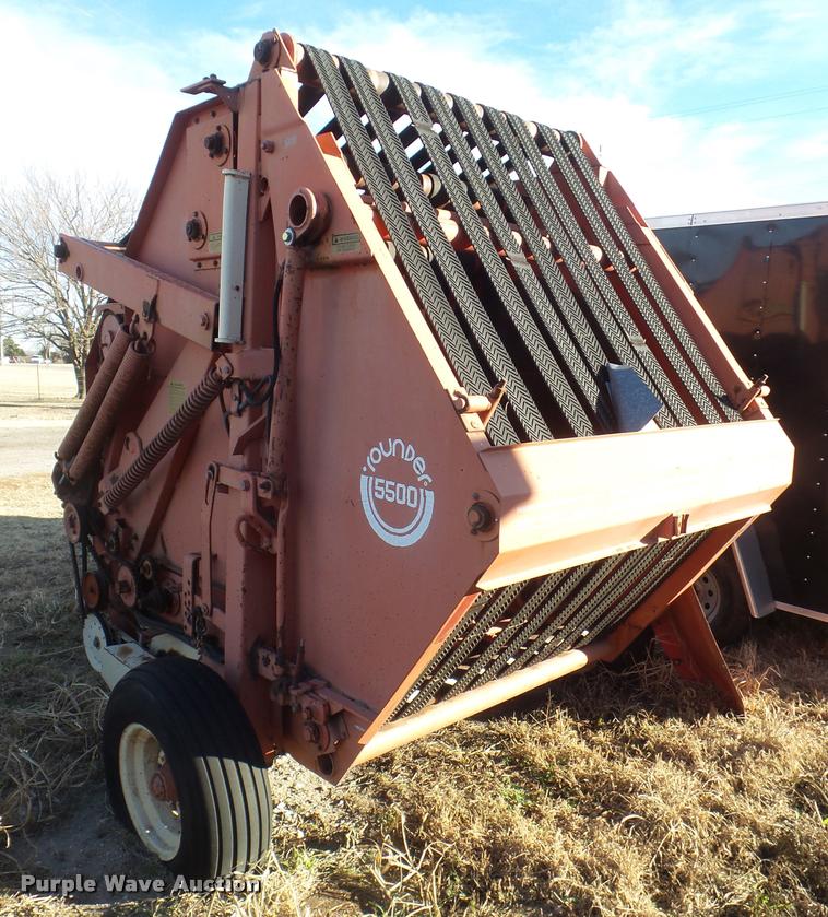image for item DB2288 Hesston Rounder 5500 round baler