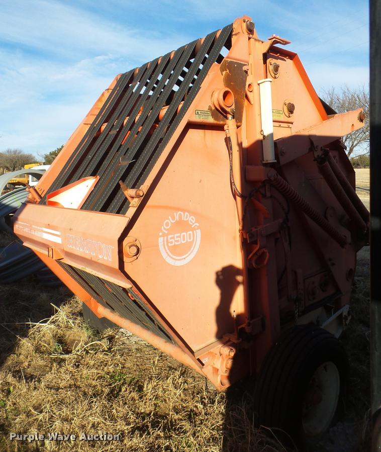 image for item DB2288 Hesston Rounder 5500 round baler