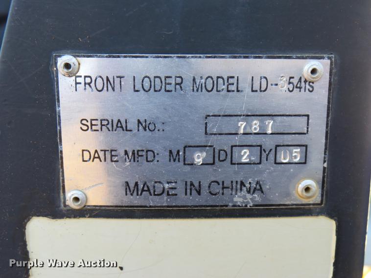 image for item DB2315 2005 Lenar LE354 MFWD tractor