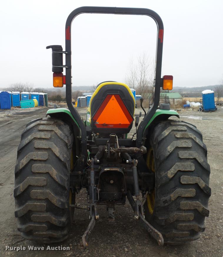 image for item DB2894 2008 John Deere 4105 MFWD tractor