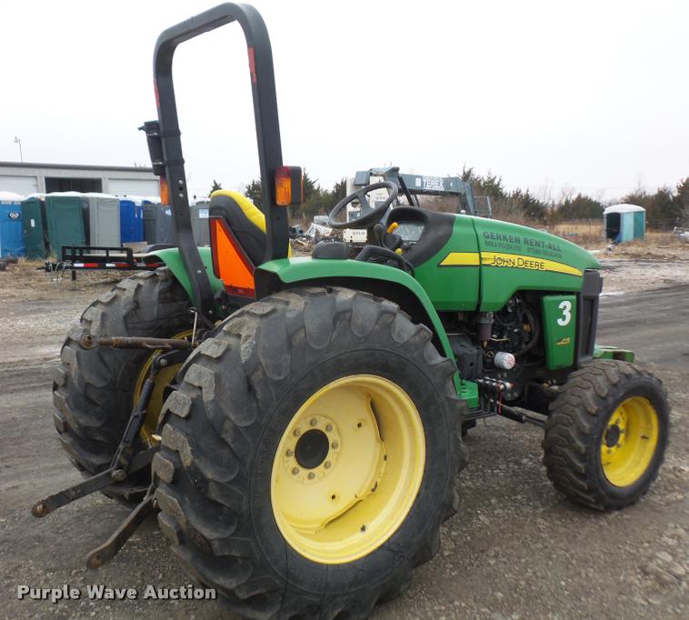image for item DB2894 2008 John Deere 4105 MFWD tractor