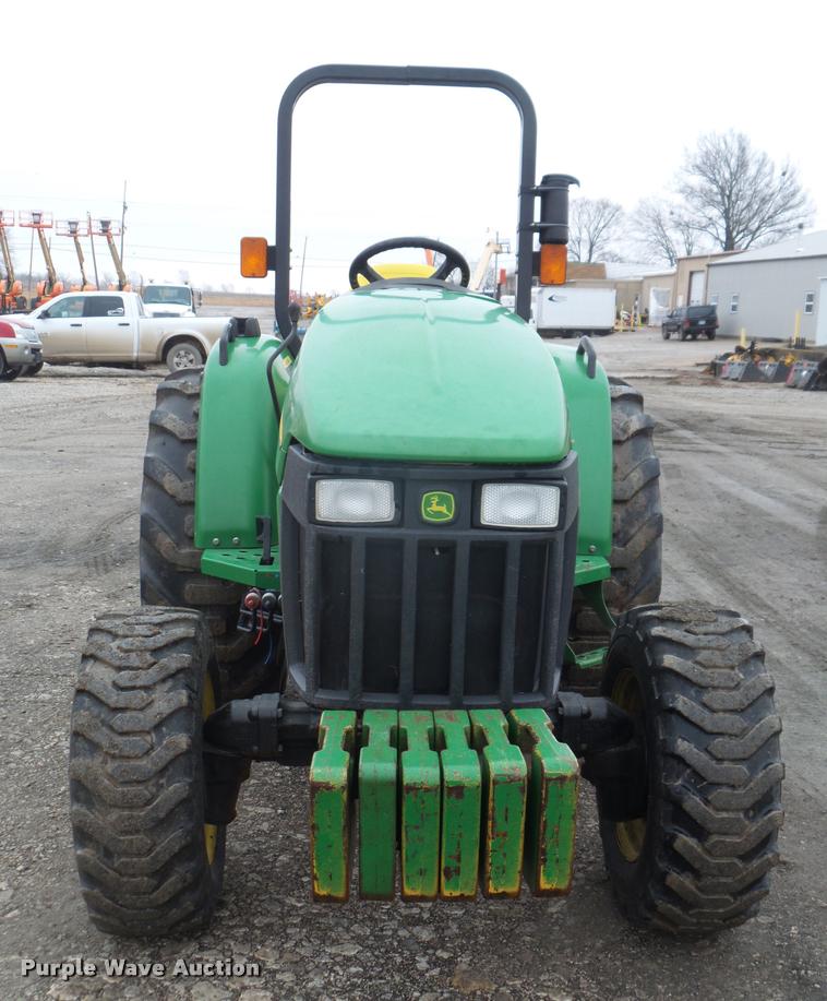 image for item DB2894 2008 John Deere 4105 MFWD tractor