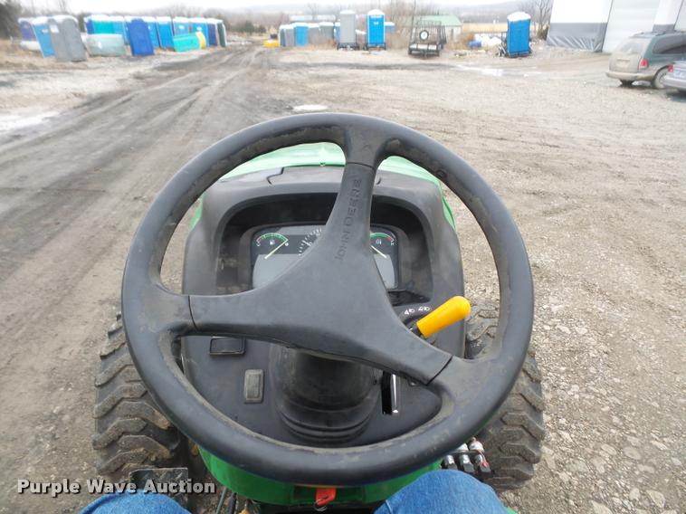 image for item DB2894 2008 John Deere 4105 MFWD tractor