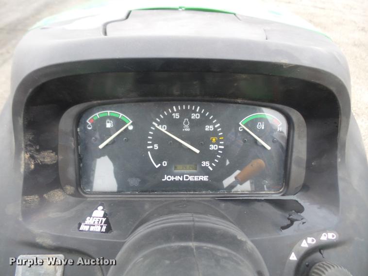 image for item DB2894 2008 John Deere 4105 MFWD tractor