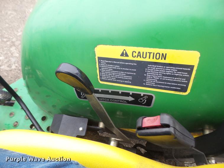 image for item DB2894 2008 John Deere 4105 MFWD tractor