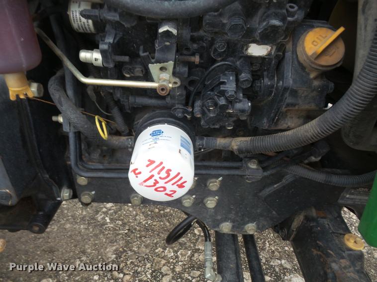 image for item DB2894 2008 John Deere 4105 MFWD tractor