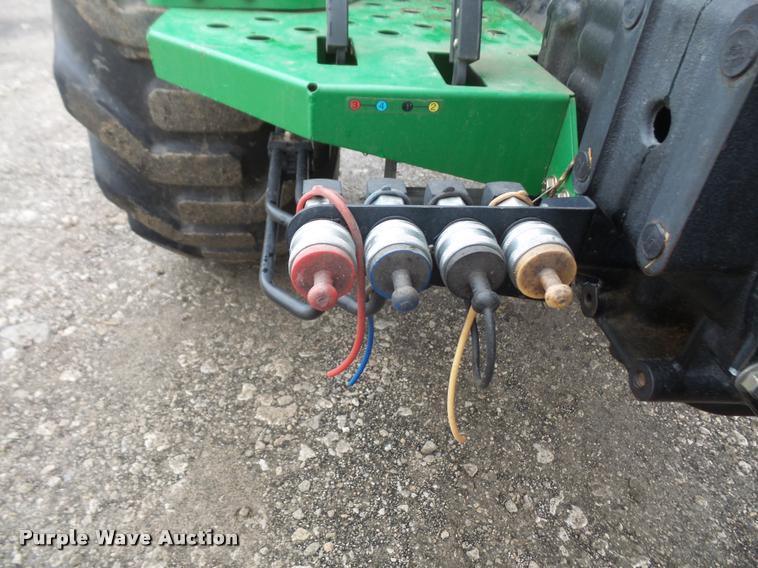 image for item DB2894 2008 John Deere 4105 MFWD tractor