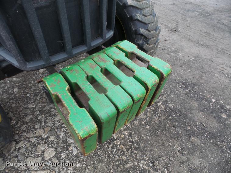 image for item DB2894 2008 John Deere 4105 MFWD tractor