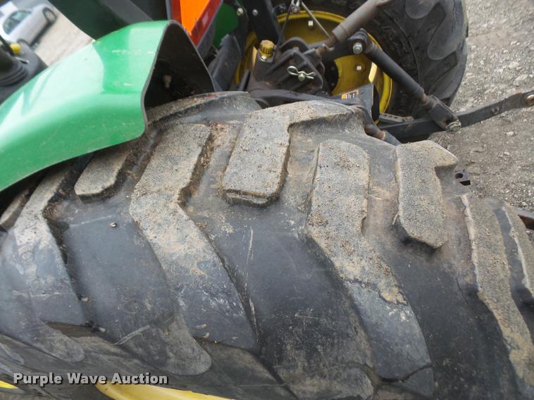 image for item DB2894 2008 John Deere 4105 MFWD tractor