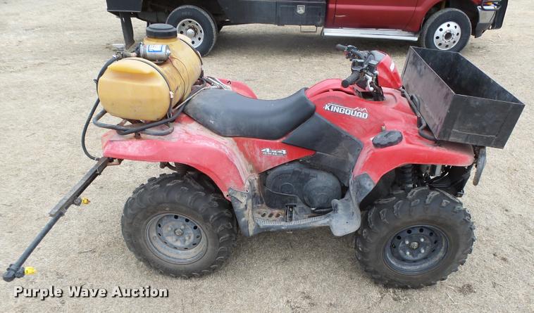 image for item DI9615 2008 Suzuki King Quad 450AXI ATV