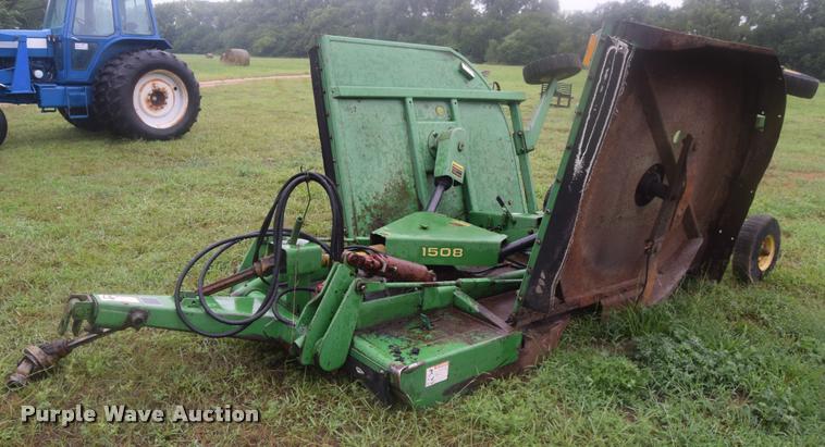 image for item K2873 John Deere 1508 batwing rotary mower