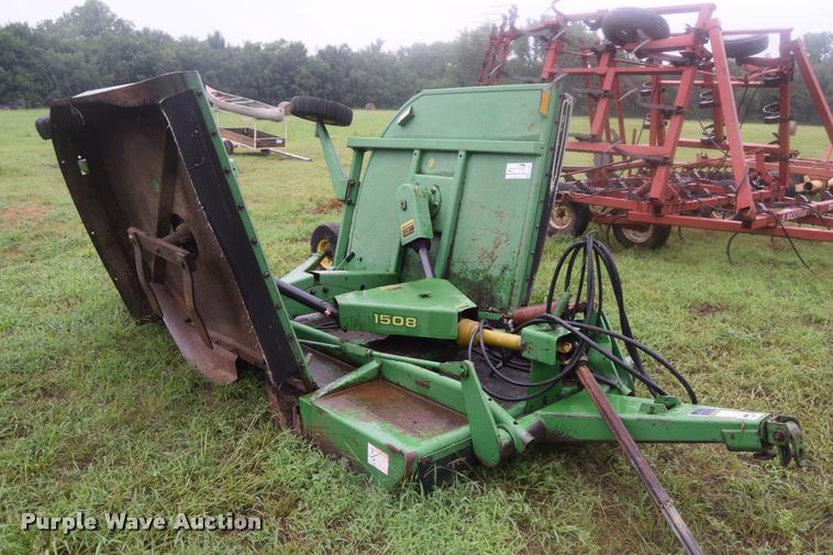 image for item K2873 John Deere 1508 batwing rotary mower